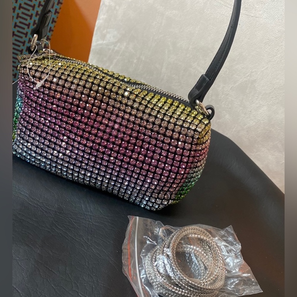 BCBG small rainbow crystal bag - Picture 9 of 10